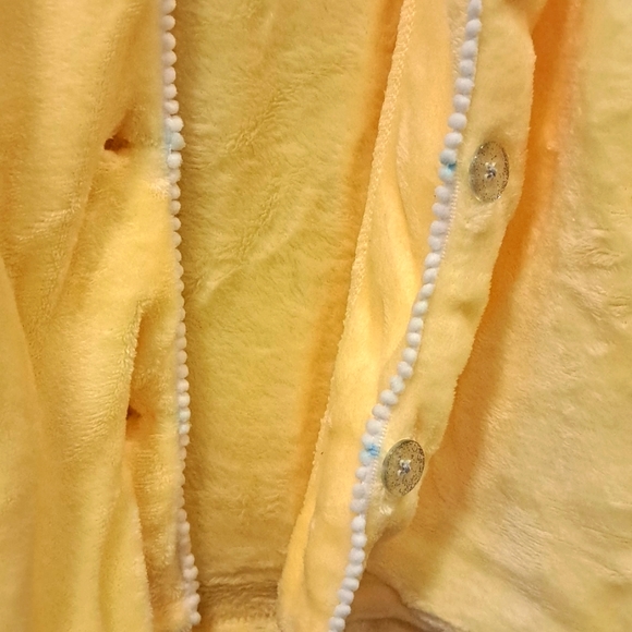 * 0505 Soft & Cozy Plush Button Front Pajama Set * - Picture 7 of 12